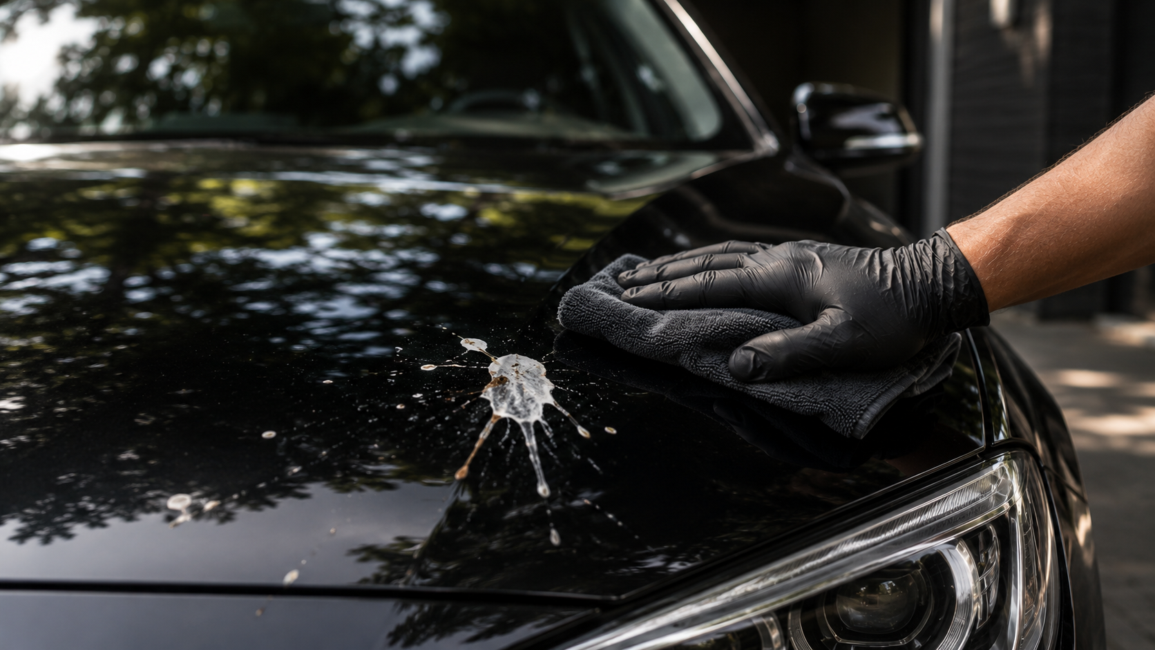 Como proteger a pintura do carro contra fezes de pássaros